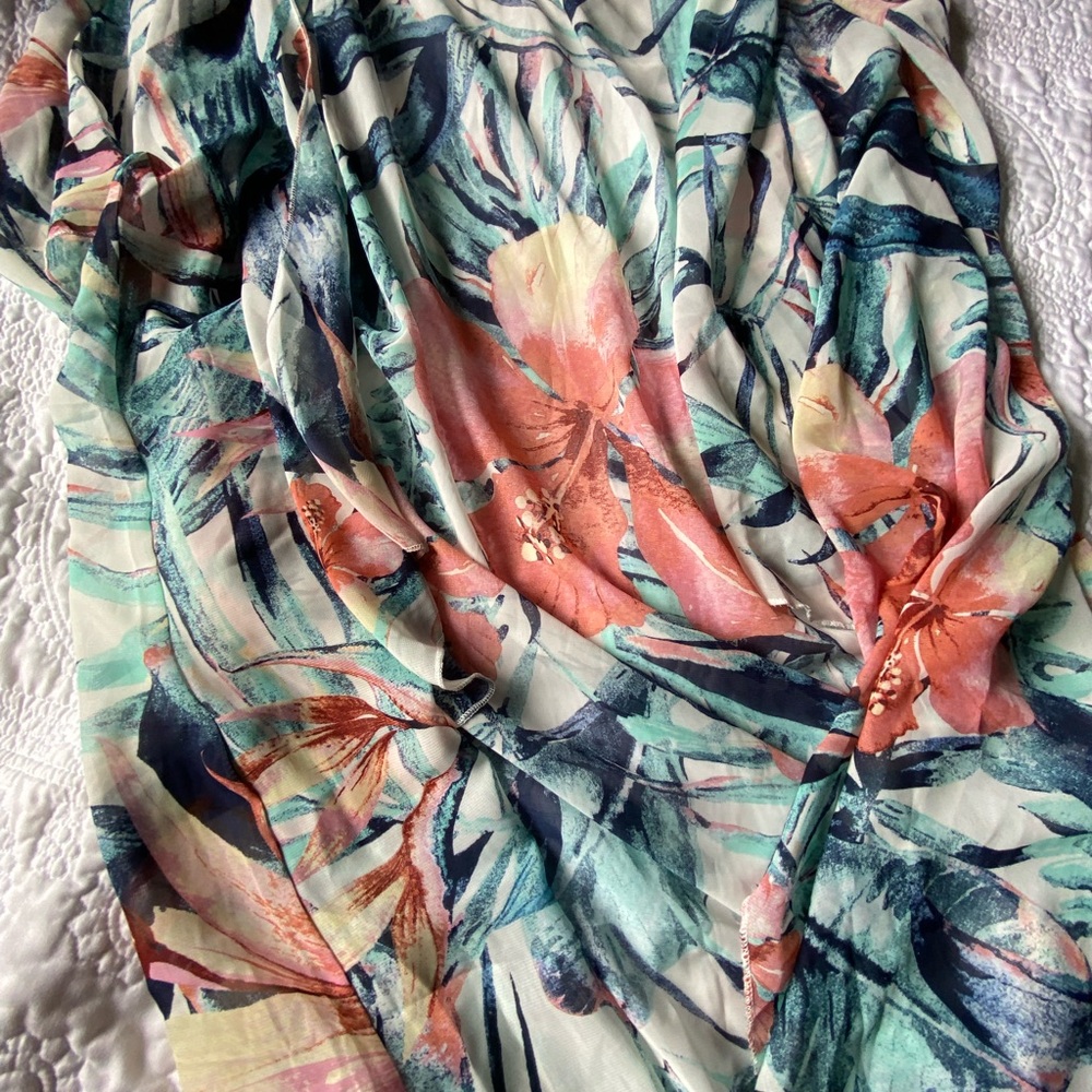 Tropical Floral coverup
